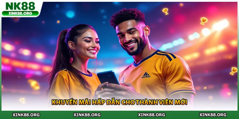 Khuyến mãi hấp dẫn cho thành viên mới